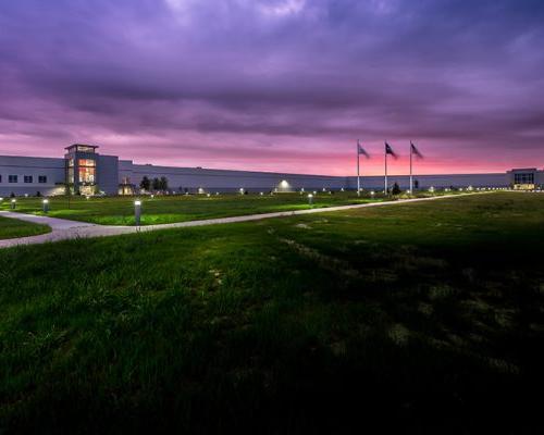 Exterior photo of Project Northpoint at dusk